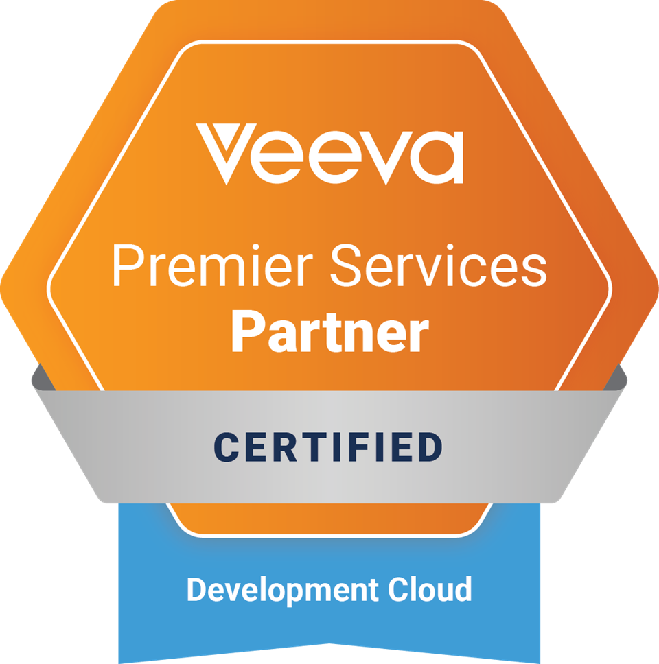 Partner Program Badge Veeva Premier Services Partner Development Cloud Standard PNG (3)