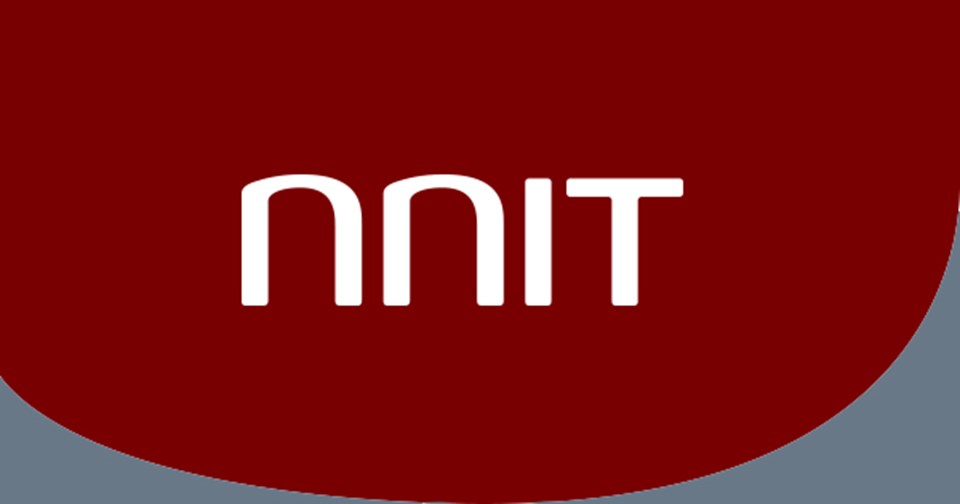 NNIT LOGO with N shape COOKIE