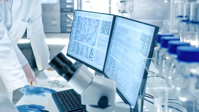 Two screens with compliance data