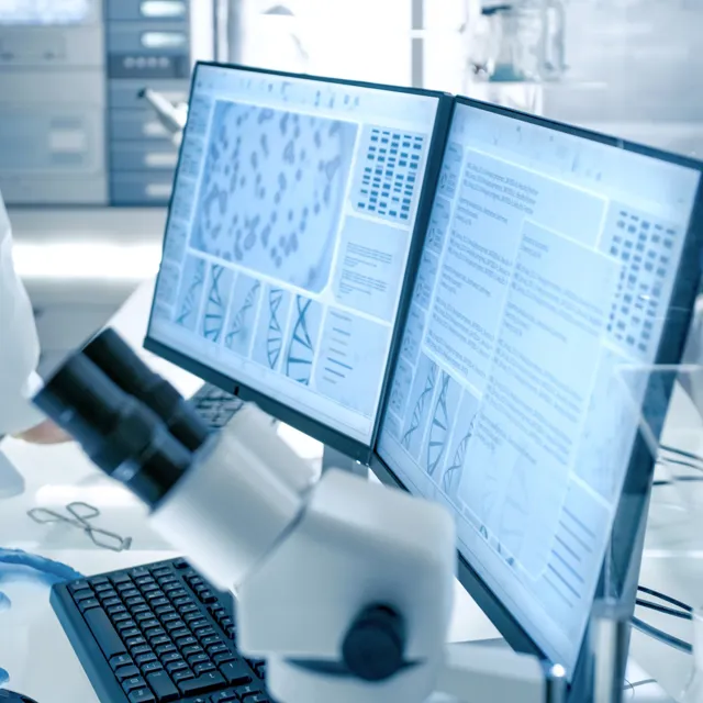 Two screens with compliance data