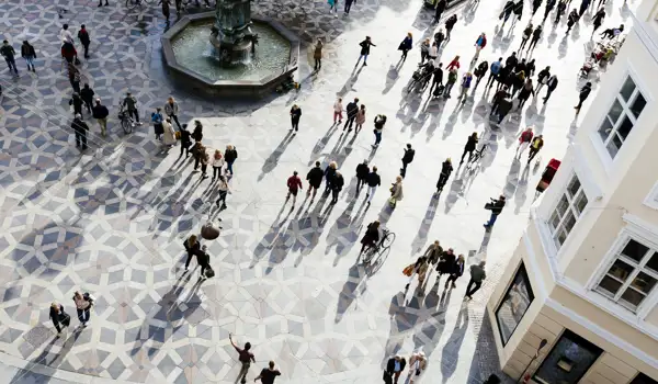 Public square in Copenhagen