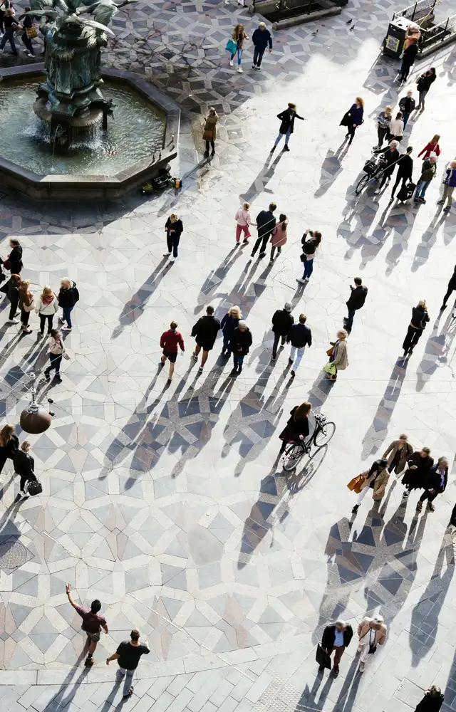 Public square in Copenhagen