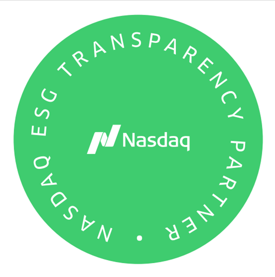 Nasdaq Transparency Partner Badge