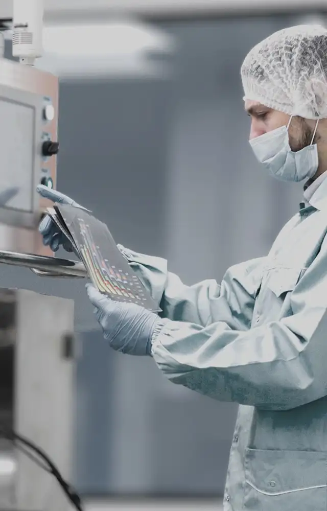 Man working in manufacturing