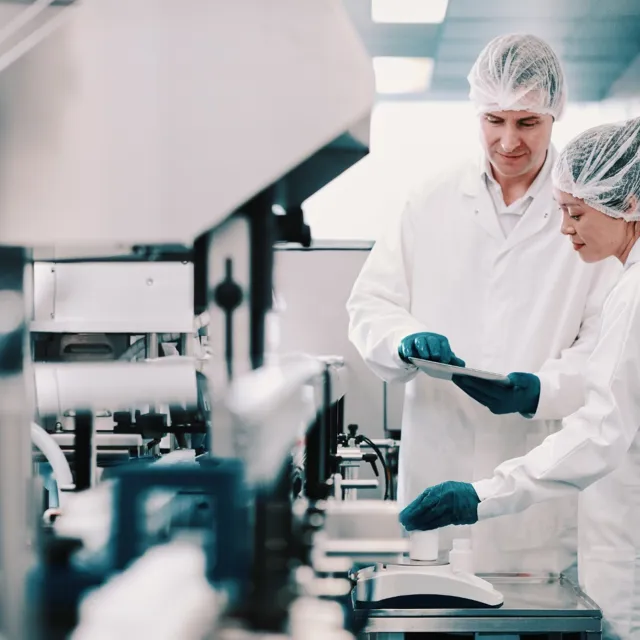 People working in on a drug safety task