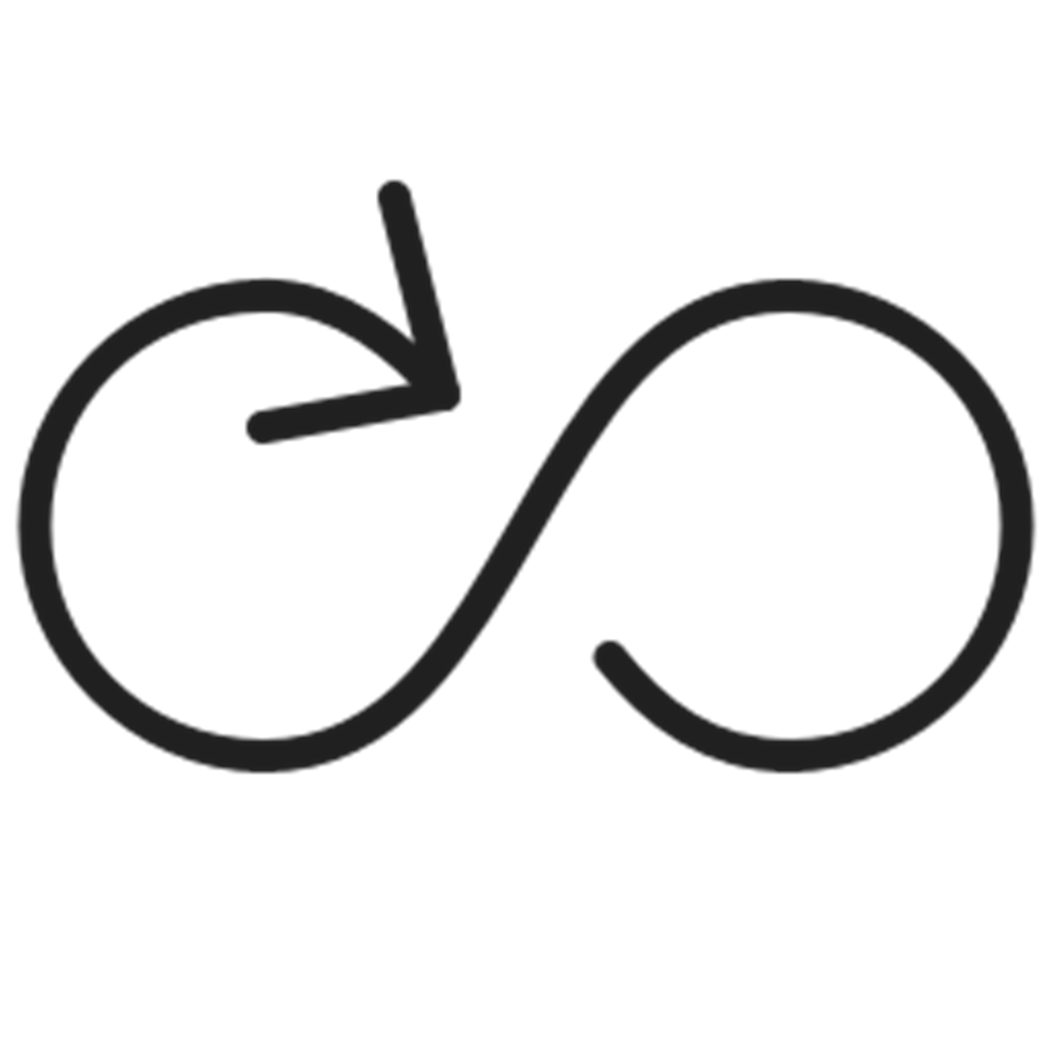 infinity loop icon